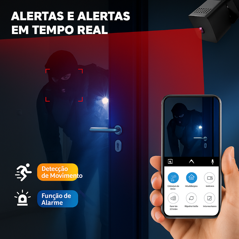 Câmara de Vigilância Fácil e Segura