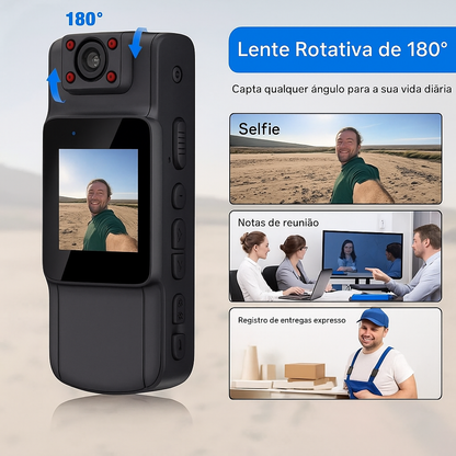 🔒 Tenha sempre provas em mãos – grave tudo em 4K!