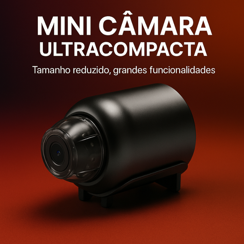 Mini Câmera TecX - [ULTRA HD 4K]
