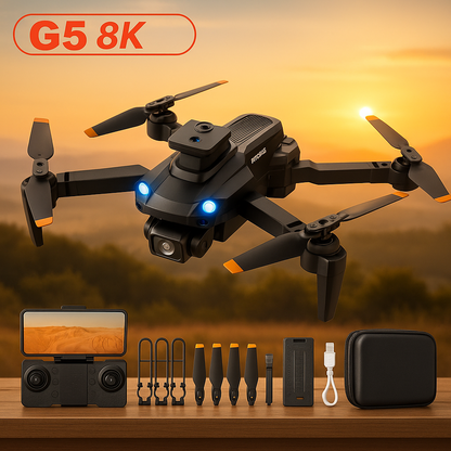 Dron G5™ - DRON Profesional con Doble Cámara Full HD 8K