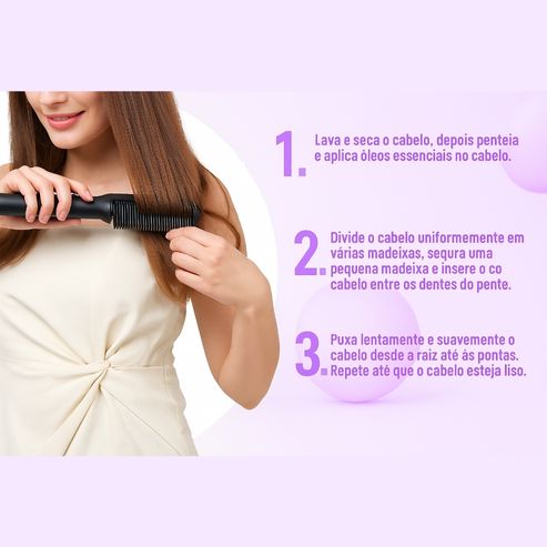 Cepillo Alisador 3 en 1 | Resultados hermosos
