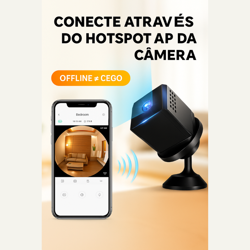 Câmara de Vigilância Fácil e Segura