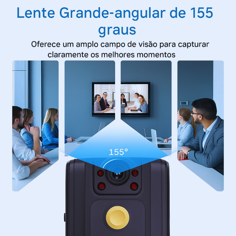 🔒 Tenha sempre provas em mãos – grave tudo em 4K!